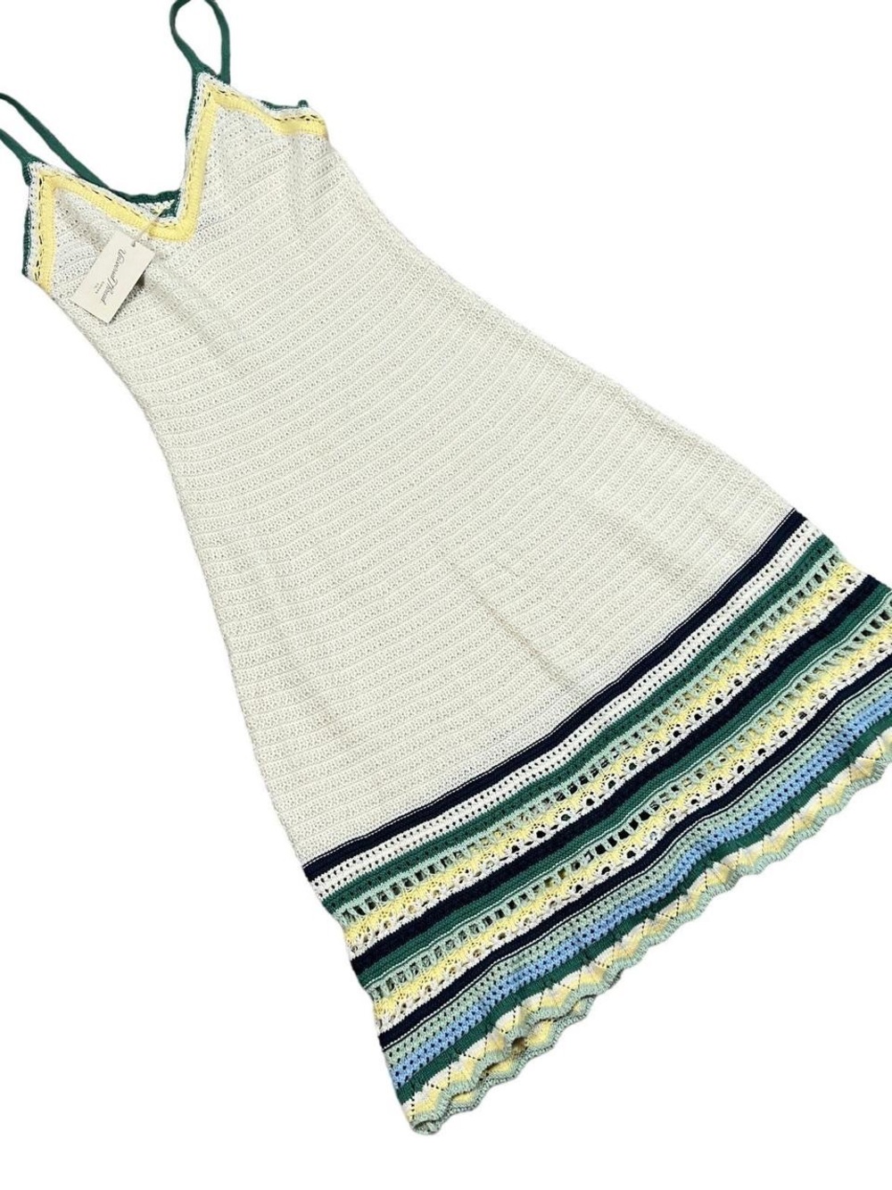 Universal Thread Crochet Midi Dress Small NWT 100% Cotton
